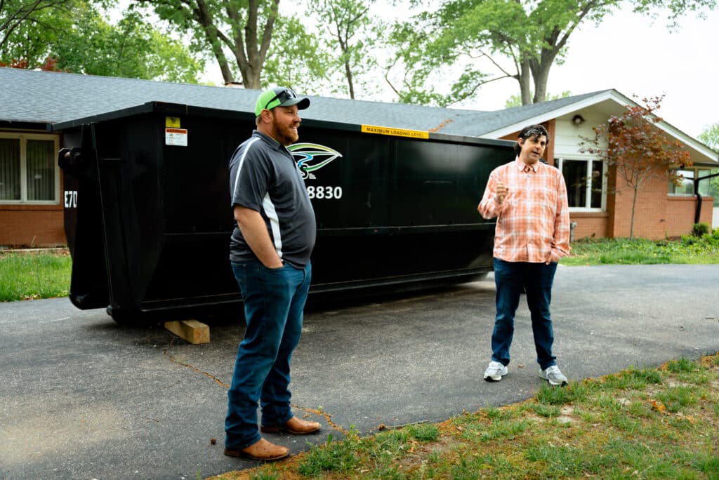 Spencer’s Testimonial - Commercial Dumpster Rentals in O’Fallon, MO.