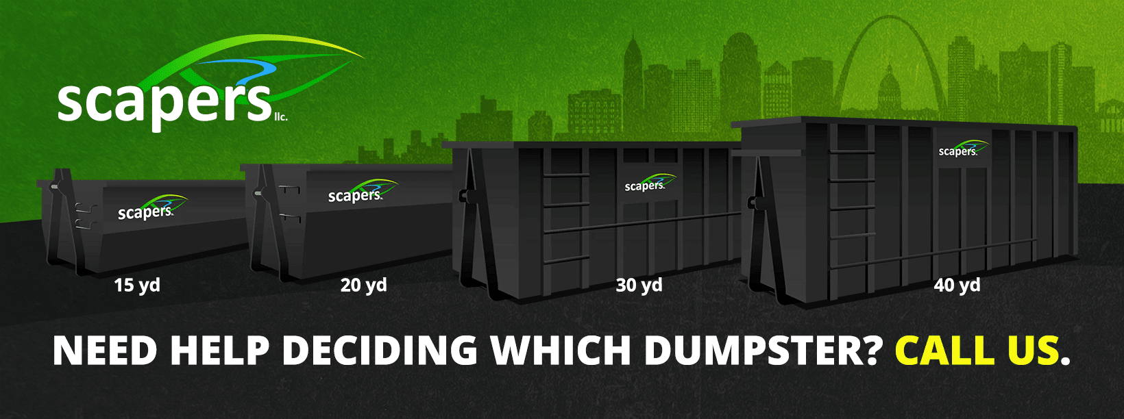 Need help deciding which dumpster? Call us
